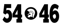 54 46 Trojan Ska Sticker Decal- Skinhead Scooter Stickers Toots Trojan