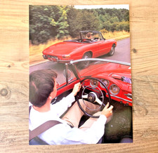 ALFA ROMEO SPIDER - FRAMEABLE COLLECTIBLE ORIGINAL CLASSIC CAR IMAGE fr CAR MAG