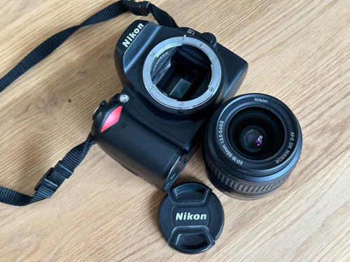Nikon d40 with - d40, 18