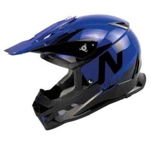 Nitro MX700 Podium MX Motocross Enduro Motorcycle Helmet Holeshot Black Blue