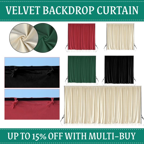 Velvet backdrop wedding - backdrop,