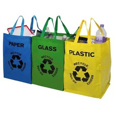 Multicoloured reusable recycle - reusable,