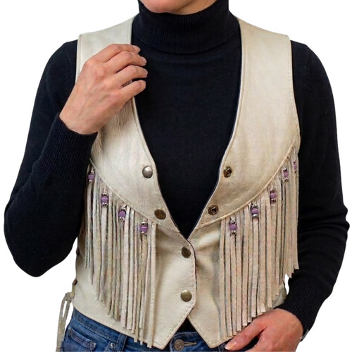 Women white genuine leather - white,
