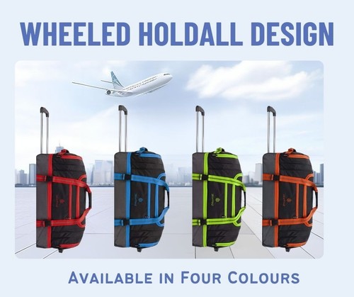 Wheeled holdall travel bag - wheeled,