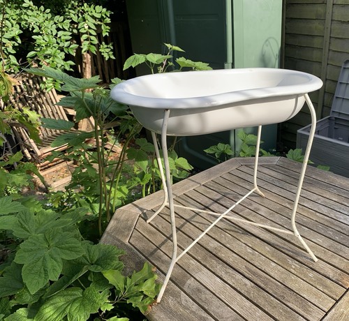 Antique french white enamel - antique,