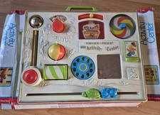Original 1973 Fisher Price Baby Activity Centre Center Cot Toy