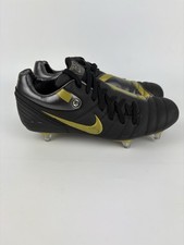 Nike Total 90 Shift Football Boots Black Gold Size 7