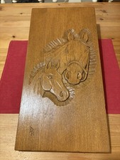 Vintage Hand-Carved Wooden