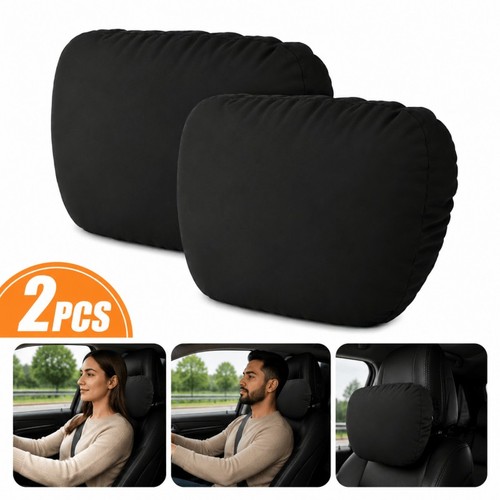 2pack black car headrest - car,