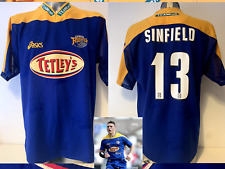 Leeds Rhinos Kevin Sinfield Medium Rugby League Shirt Jersey Top Asics Vintage