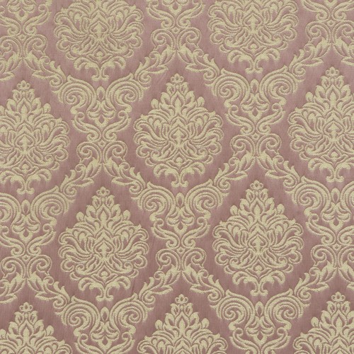 Belle damask lilac fabric - lilac,
