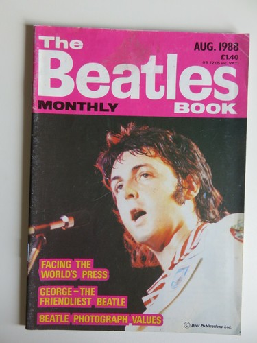 The beatles monthly book - book, no