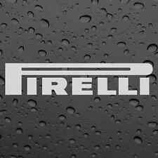 PIRELLI  PAIR STICKERS WHITE