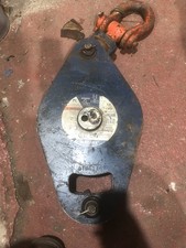 McKissick Tower Block, Snatch Block 10" pulley, 8 ton rating