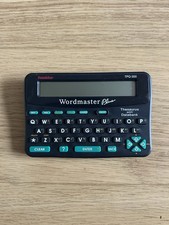 Franklin Wordmaster Plus TPQ-200 Thesaurus Databank Calculator Games