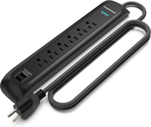 Monster 6ft heavy duty - duty, black