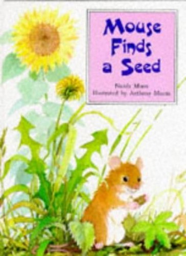 Mouse finds seed - mouse, a