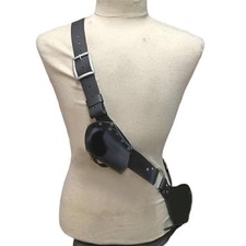 Pirate Baldric Gun Sword Holster Belt Shoulder Strap Medieval Leather Cosplay UK