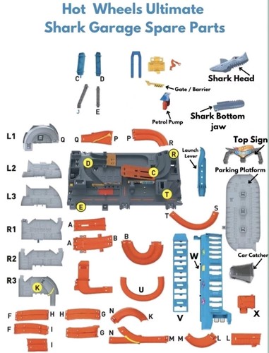 Hot wheels ultimate garage - hot,