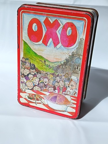 Vintage oxo tin - vintage,