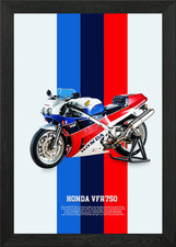 HONDA VFR750 Framed Wall Art