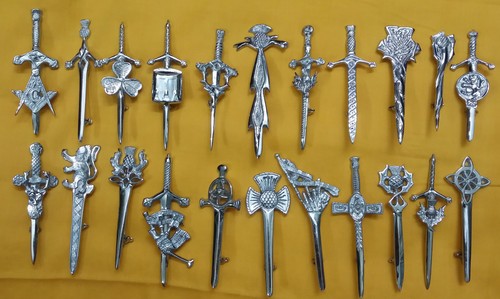 Scottish kilt pin various - scottish,