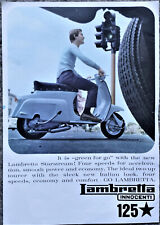 Lambretta 125 Brochure Original Item £9 including Free UK Postage