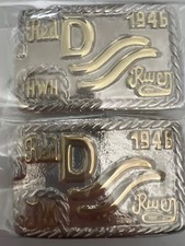 **Set of 2 John Wayne Red