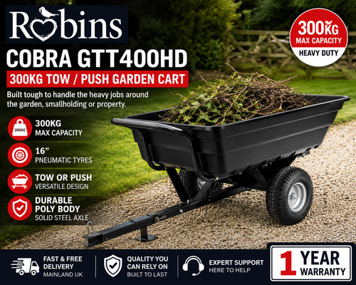 Cobra gtt400hd 300kg towable - gtt400hd,