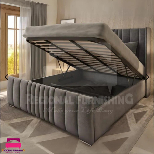 Ottoman bed winged panel - ottoman,