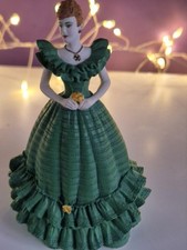 Franklin Mint May Emerald Lady Figurine 8cm high