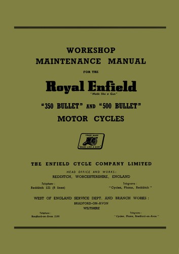 1958 royal enfield - 1958, bullet