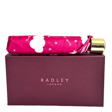 Radley Umbrella Pink Compact Folding Gift Boxed Radley Its Written In The Stars 