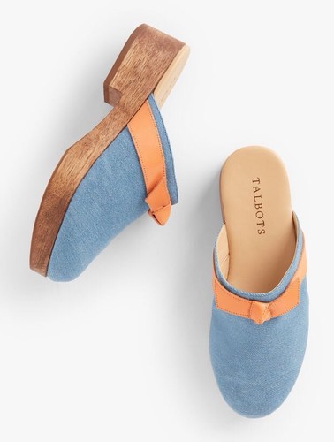 Talbots winni denim - denim, mule