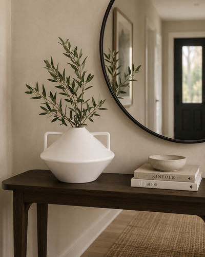 Kelly hoppen vase white - kelly, decor