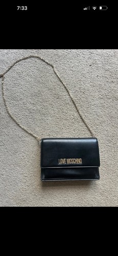 Black love moschino bag - 'love,