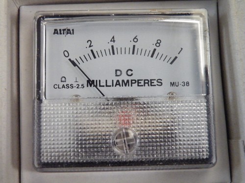 Panel meter 1ma - panel, scaled