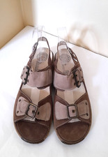 NEW LADIES WALDLAUFER LEATHER SUEDE SANDALS SHOES UK 7
