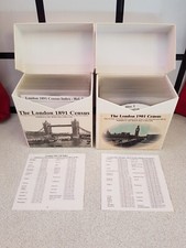 The London 1891,1901 ,Census