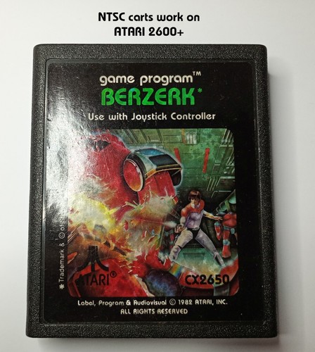 Berzerk atari 2600 - berzerk, 2600/7800/2600+