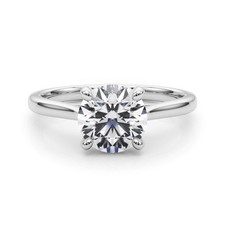 1.00CT Round Diamond Solitaire