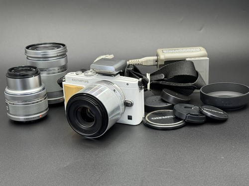 Olympus pen lite - white, 3
