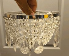 Vintage Crystal Like Tear  Drop Chandelier  Light 