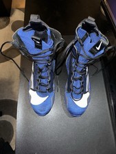 New - Official Nike Hyper KO 2.0 Boxing Boots Size 9.5 US (8.5 UK) Blue