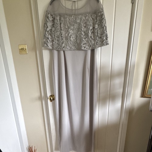 Gina bacconi grey lace - gina,