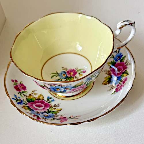 Paragon yellow teacup - paragon,