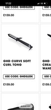 ghd Curve Tong Classic Curl -