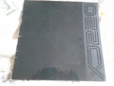 Jaguar XJ220 brochure UK market large format + envelope