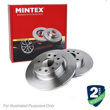 2 x Mintex Rear Brake Discs