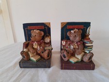 Heavy Bookends Teddy Bear Bedtime Stories Bear Animal Family Book Ends